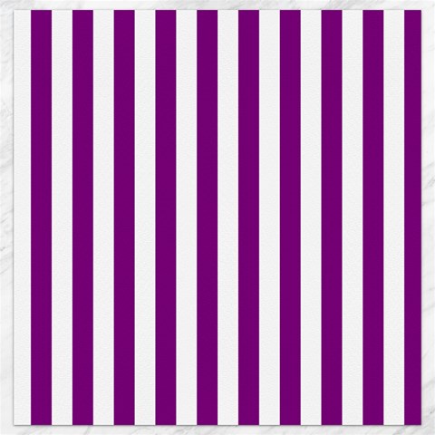 Vertical Stripes 11.4 x11.56  Canvas - 1