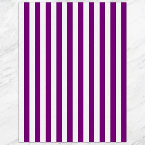 Vertical Stripes 11.86 x15.41  Canvas - 1