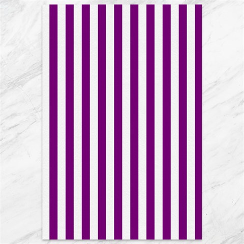 Vertical Stripes 11.88 x17.36  Canvas - 1
