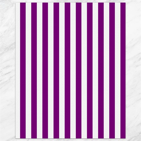 Vertical Stripes 15.75 x19.29  Canvas - 1