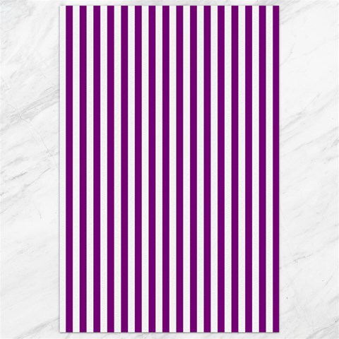Vertical Stripes 23.35 x34.74  Canvas - 1