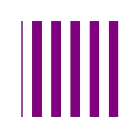 Vertical Stripes Back Cover