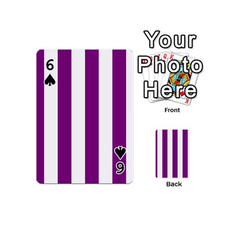 Vertical Stripes Front - Spade6