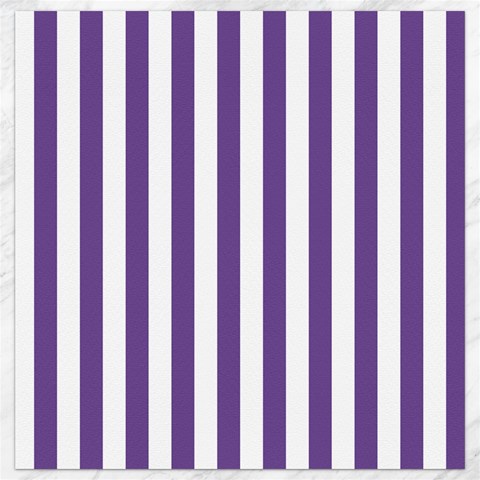 Vertical Stripes 11.4 x11.56  Canvas - 1