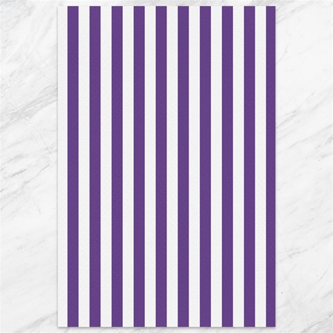 Vertical Stripes 11.88 x17.36  Canvas - 1