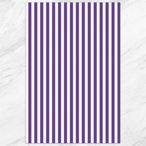 Vertical Stripes 23.35 x34.74  Canvas - 1