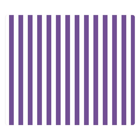 Vertical Stripes 50 x40  Blanket Front
