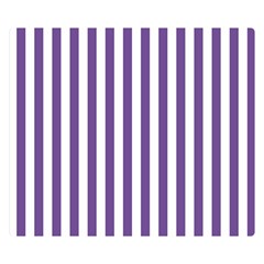 Vertical Stripes 50 x40  Blanket Back