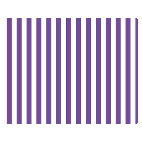 Vertical Stripes 60 x50  Blanket Front