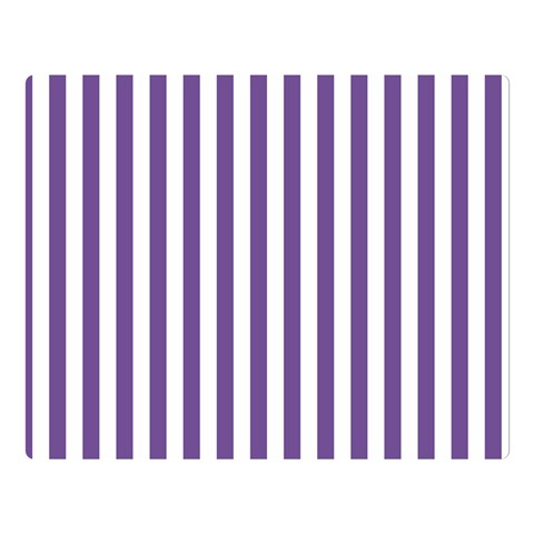 Vertical Stripes 80 x60  Blanket Front
