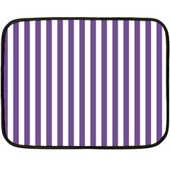 Vertical Stripes 35 x27  Blanket Front