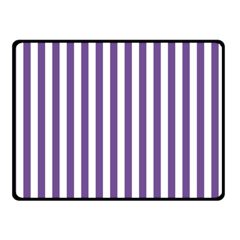 Vertical Stripes 45 x34  Blanket Back