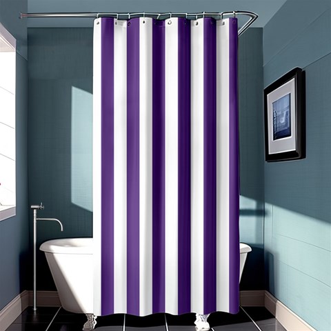 Vertical Stripes Curtain(36 X72 ) - 33.26 x66.24  Curtain(36 X72 )