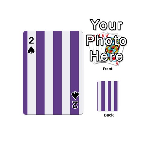 Vertical Stripes Front - Spade2