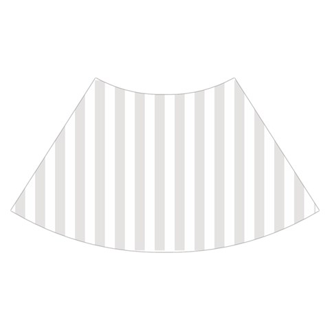 Vertical Stripes Skirt Back