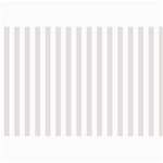 Vertical Stripes - White and Platinum Gray Collage 12  x 18 