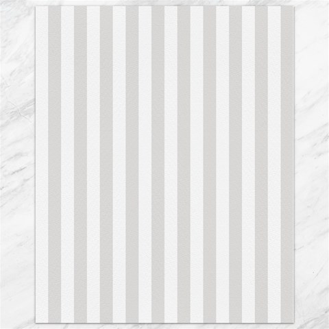 Vertical Stripes 10.95 x13.48  Canvas - 1