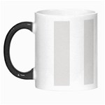 Vertical Stripes - White and Platinum Gray Morph Mug
