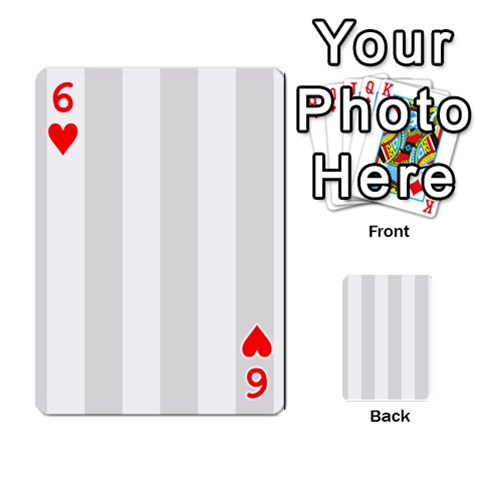 Vertical Stripes Front - Heart6
