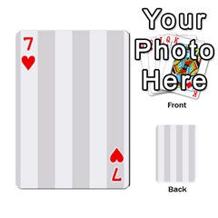 Vertical Stripes Front - Heart7