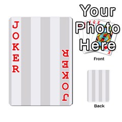 Vertical Stripes Front - Joker2