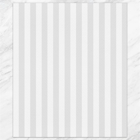 Vertical Stripes 8.15 x9.66  Canvas - 1