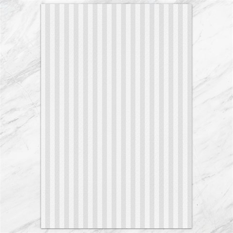 Vertical Stripes 23.35 x34.74  Canvas - 1