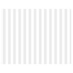 Vertical Stripes - White and Pale Gray Double Sided Flano Blanket (Medium)