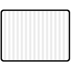 Vertical Stripes 80 x60  Blanket Back