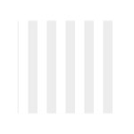 Vertical Stripes - White and Pale Gray Greeting Card 5  x 7 