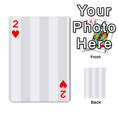 Vertical Stripes Front - Heart2