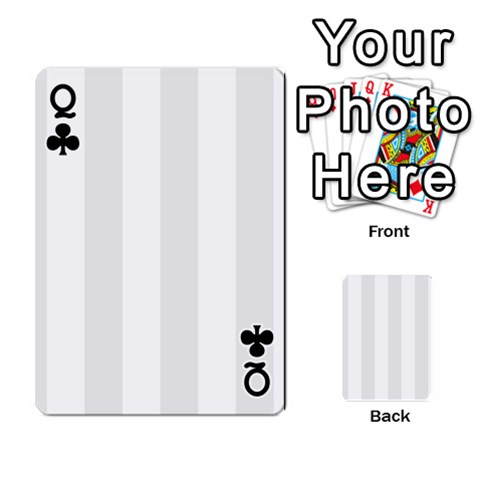 Queen Vertical Stripes Front - ClubQ