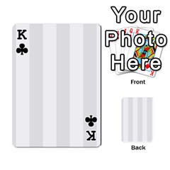 King Vertical Stripes Front - ClubK