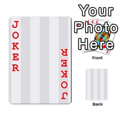 Vertical Stripes Front - Joker2