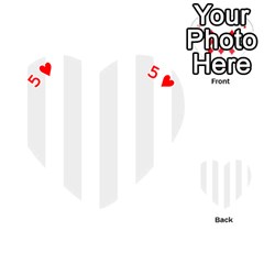 Vertical Stripes Front - Heart5