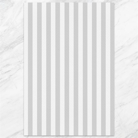 Vertical Stripes 11.88 x17.36  Canvas - 1