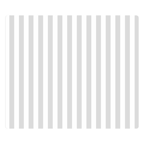 Vertical Stripes 50 x40  Blanket Back