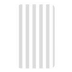 Vertical Stripes - White and Gainsboro Gray Memory Card Reader (Rectangular)