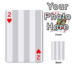 Vertical Stripes Front - Heart2