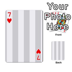 Vertical Stripes Front - Heart7