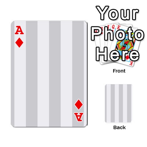 Ace Vertical Stripes Front - DiamondA