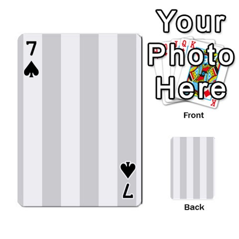 Vertical Stripes Front - Spade7