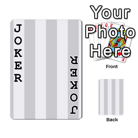 Vertical Stripes Front - Joker1
