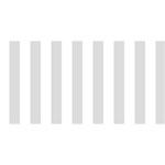 Vertical Stripes - White and Gainsboro Gray YOU ARE INVITED 3D Greeting Card (8x4)