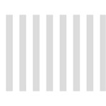 Vertical Stripes - White and Gainsboro Gray Birthday Cake 3D Greeting Card (7x5)