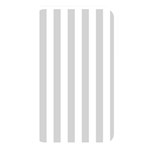 Vertical Stripes - White and Light Gray Memory Card Reader (Rectangular)