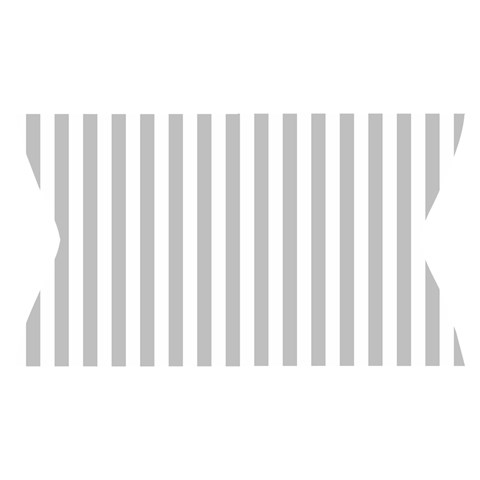 Vertical Stripes Waistband Front