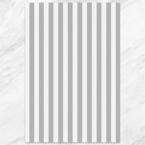 Vertical Stripes 11.88 x17.36  Canvas - 1