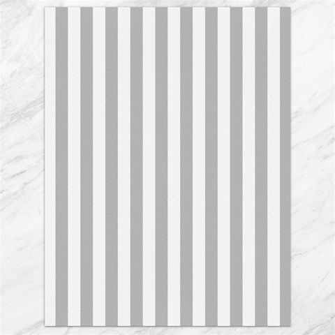 Vertical Stripes 17.8 x23.08  Canvas - 1