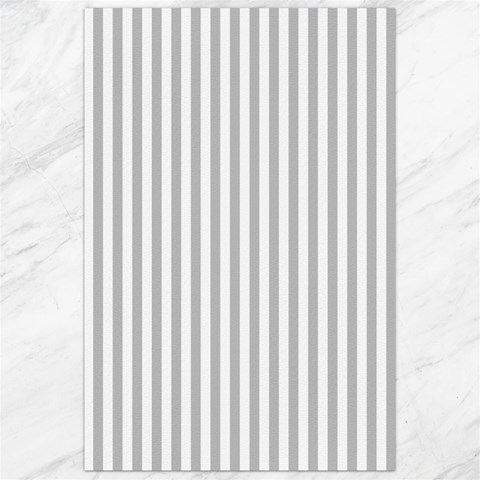 Vertical Stripes 23.35 x34.74  Canvas - 1